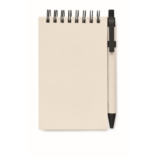 Libreta de cartón reciclado A6 personalizada